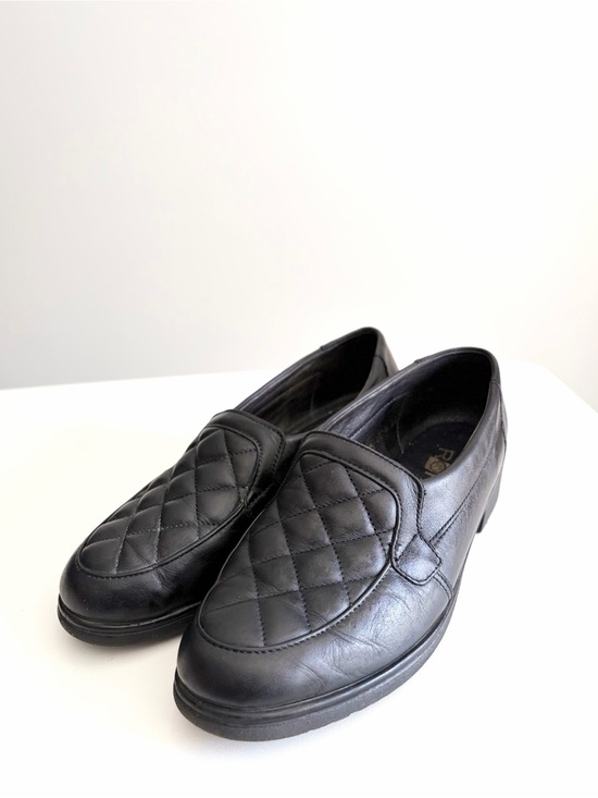 Rohde Shoes - Vintage Rohde Made in Germany Leather Loafers - Old Money - Size 6.5